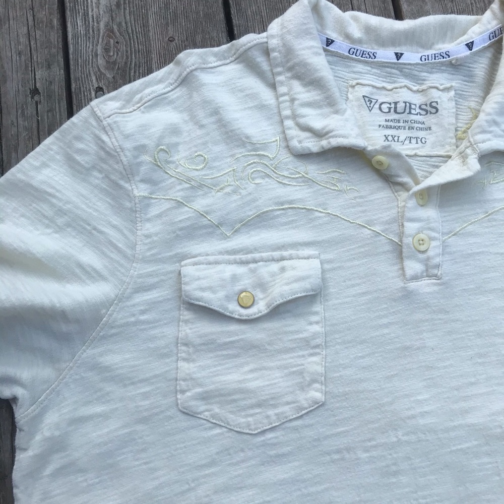 Vintage Guess men’s cowboy shirt.